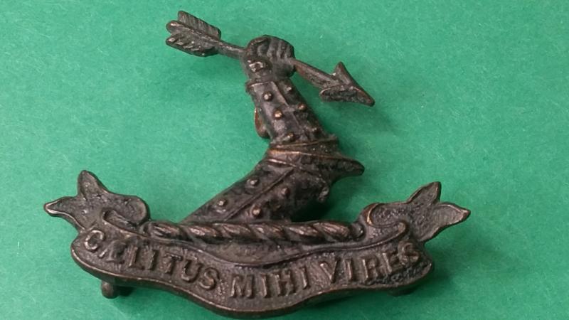 2nd Middlesex  Collar Badge