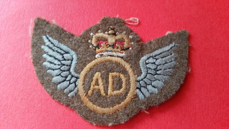 Air Despatch Trade Badge