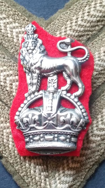 15th/19th Lancers Arm Badge and Stripe