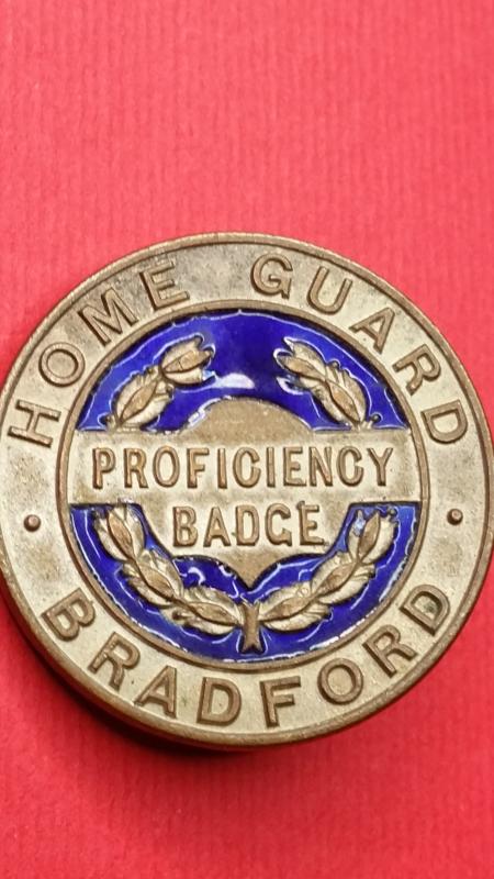 Bradford Home Guard Proficency Badge