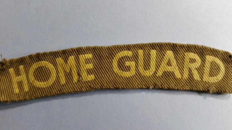 Home Guard  Shoulder Title