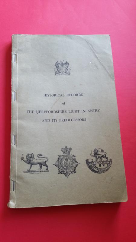 Herefordshire Light Infantry Regimental History