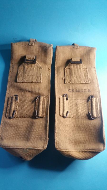 Post  War  Army Web  Ammo Pouches