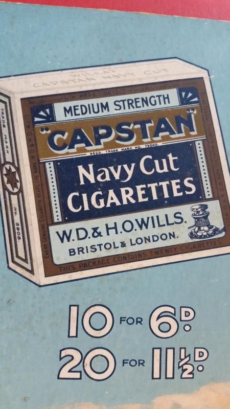 Capstan Cigarette  Advertising  Poster